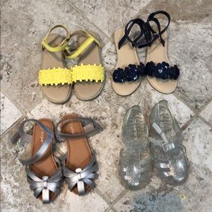 Girls Sandal Lot